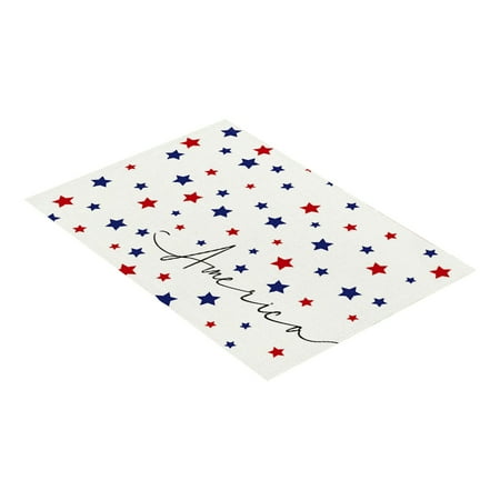Wiueurtly Independence Day Fabric Placemats Heat Insulation Table Mats Festive Western Style Dinner Napkins Tablecloth
Wiueurtly Independence Day Fabric Placemats Heat Insulation Table Mats Festive Western Style Dinner Napkins Tablecloth