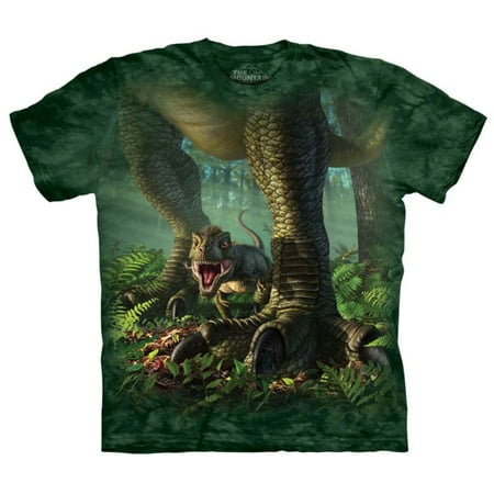 Green 100% Cotton Wee Rex Graphic Novelty T-Shirt