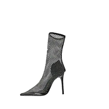 Christmas Gifts Juebong Women s Sexy Nightclub Diamond Mid Tube High Heel Stage Full Diamond Mesh Socks Boots
Christmas Gifts Juebong Women s Sexy Nightclub Diamond Mid Tube High Heel Stage Full Diamond Mesh Socks Boots
