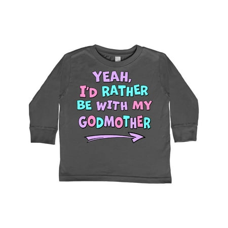 Inktastic Yeah I d Rather be with My Godmother in Pink Blue and Purple Gift Toddler Boy or Toddler Girl Long Sleeve T-Shirt
Inktastic Yeah I d Rather be with My Godmother in Pink Blue and Purple Gift Toddler Boy or Toddler Girl Long Sleeve T-Shirt