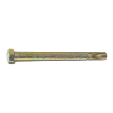1/2 -13 x 6 Zinc Plated Grade 8 Steel Coarse Thread Hex Cap Screws HCS8-283
