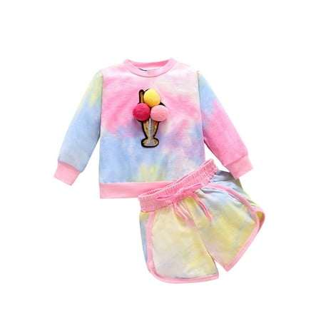 Honeeladyy Toddler Kids Girls Rainbow Tie-Dyed Tops+Pants Pajamas Sleepwear Outfits Multicolor
Honeeladyy Toddler Kids Girls Rainbow Tie-Dyed Tops+Pants Pajamas Sleepwear Outfits Multicolor