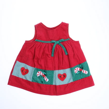 Pre-owned Rare Editions Girls Red Jumper size: 12 Months