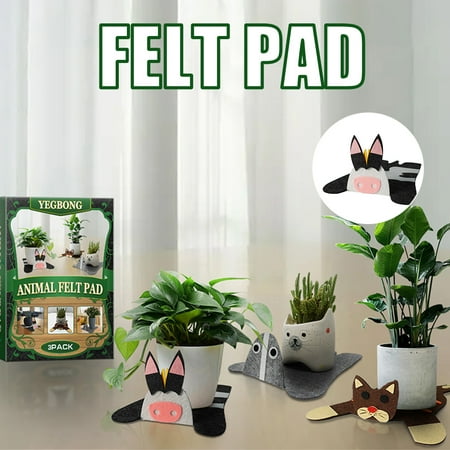 HXAZGSJA Multifunctional Felt Pad Animal Shaped Absorbent Waterproof Plant Coaster Mat
HXAZGSJA Multifunctional Felt Pad Animal Shaped Absorbent Waterproof Plant Coaster Mat