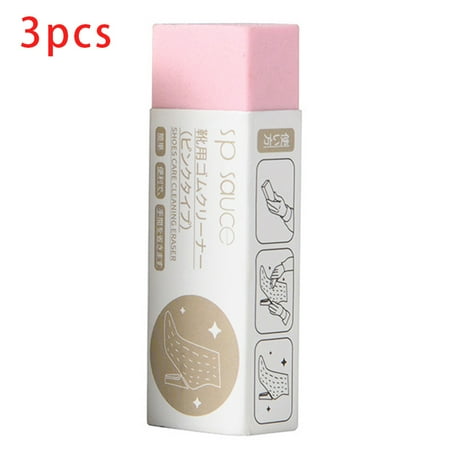 Alexsix 3pcs Handy Shoe Cleaning Eraser Multifunction for Suede Leather Canvas Shoes Boots and More(Pink 3pcs)
Alexsix 3pcs Handy Shoe Cleaning Eraser Multifunction for Suede Leather Canvas Shoes Boots and More(Pink 3pcs)