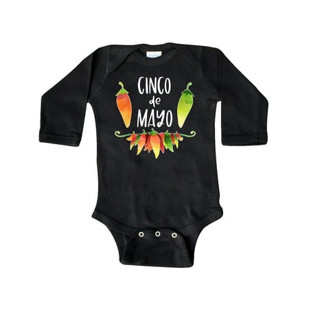 Inktastic Cinco De Mayo Peppers Gift Baby Boy or Baby Girl Long Sleeve Bodysuit
Inktastic Cinco De Mayo Peppers Gift Baby Boy or Baby Girl Long Sleeve Bodysuit