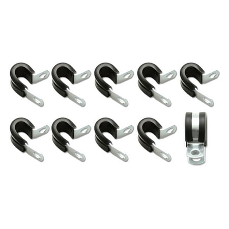 Cushion Clamp for 1/4in (-4AN) Hose - Pack of 10