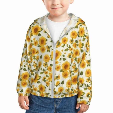 Ocsxa Classical Cute Sunflower Print Kids Active Zipper Sun Protection Jacket Boys Girls Hooded Cooling Shirt-18 Months
Ocsxa Classical Cute Sunflower Print Kids Active Zipper Sun Protection Jacket Boys Girls Hooded Cooling Shirt-18 Months