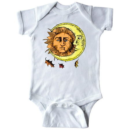 Inktastic Autumnal Equinox Sun and Moon Woodcut with Leaves Gift Baby Boy or Baby Girl Bodysuit
Inktastic Autumnal Equinox Sun and Moon Woodcut with Leaves Gift Baby Boy or Baby Girl Bodysuit