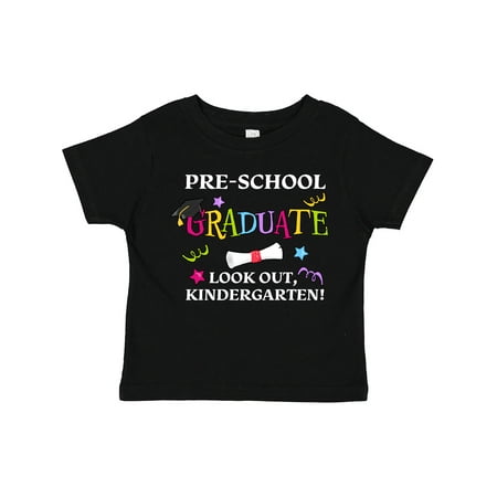 Inktastic Pre-School Graduate Look Out Kindergarten! Gift Toddler Boy or Toddler Girl T-Shirt
Inktastic Pre-School Graduate Look Out Kindergarten! Gift Toddler Boy or Toddler Girl T-Shirt