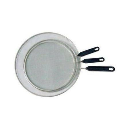 Bene Casa Silver/Black Steel Splatter Shield Set