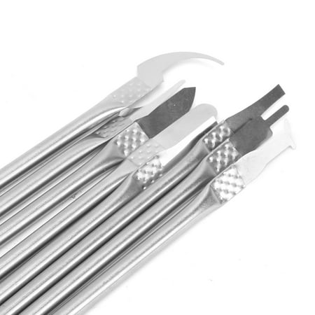 Brrnoo Mobile Phone Repair Tool XRD‑2108A 8pcs Professional IC Chip CPU Remover Mobile Phone Chip Repair Knife Set IC Chip Repair Knife
Brrnoo Mobile Phone Repair Tool XRD‑2108A 8pcs Professional IC Chip CPU Remover Mobile Phone Chip Repair Knife Set IC Chip Repair Knife