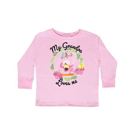 Inktastic Baby Flamingo My Grandpa Loves Me with Flower Wreath Gift Toddler Boy or Toddler Girl Long Sleeve T-Shirt
Inktastic Baby Flamingo My Grandpa Loves Me with Flower Wreath Gift Toddler Boy or Toddler Girl Long Sleeve T-Shirt