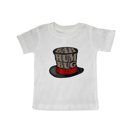 Inktastic Scrooge s Top Hat Bah Humbug Gift Baby Boy or Baby Girl T-Shirt