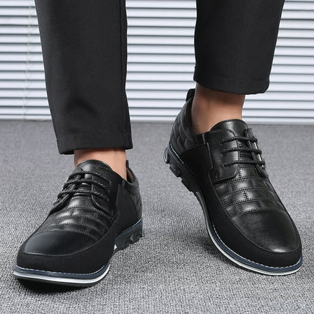 Fidelma Men s Round Head Classic Lace-Up Dress Shoes Business Flat Leather Fashion Shoes
Fidelma Men s Round Head Classic Lace-Up Dress Shoes Business Flat Leather Fashion Shoes