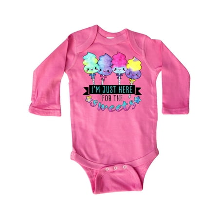 Inktastic I m Just Here for the Sweets with Spun Sugar Candy Gift Baby Boy or Baby Girl Long Sleeve Bodysuit
Inktastic I m Just Here for the Sweets with Spun Sugar Candy Gift Baby Boy or Baby Girl Long Sleeve Bodysuit