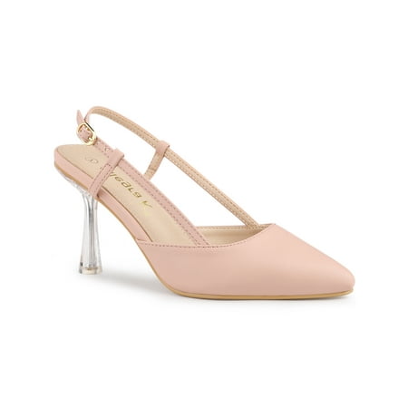 Allegra K Women s Slingback Heel Pointy Toe Buckle Stiletto Heels Mules
Allegra K Women s Slingback Heel Pointy Toe Buckle Stiletto Heels Mules