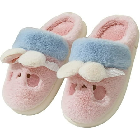 PIKADINGNIS Cute Bunny Rabbit Furry Slippers for Women Men Cozy Soft Fluffy Faux Fur Plush Indoor Shoes Anti-skip
PIKADINGNIS Cute Bunny Rabbit Furry Slippers for Women Men Cozy Soft Fluffy Faux Fur Plush Indoor Shoes Anti-skip