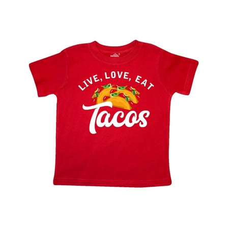 Inktastic Live Love Tacos H Gift Toddler Boy or Toddler Girl T-Shirt 
Inktastic Live Love Tacos H Gift Toddler Boy or Toddler Girl T-Shirt