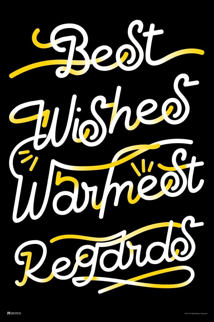 Schitts Creek Poster Best Wishes Warmest Regards Quote Stevie Budd