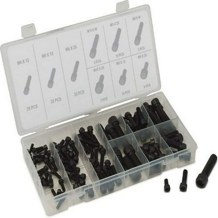 45307 Metric Socket Screw Assortment - 106 Piece
45307 Metric Socket Screw Assortment - 106 Piece
