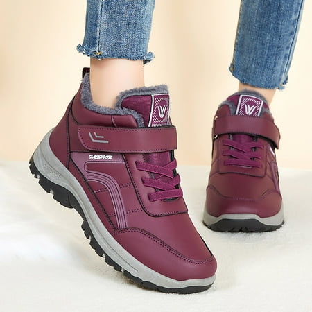 ZMHEGW Boots For Women Able Winter Snow Flat Thick Bottom Non Slip Round Toe Lace Up Hook Loop Solid Color Plus Size h Warm And Comtable Boots Shoes
ZMHEGW Boots For Women Able Winter Snow Flat Thick Bottom Non Slip Round Toe Lace Up Hook Loop Solid Color Plus Size h Warm And Comtable Boots Shoes