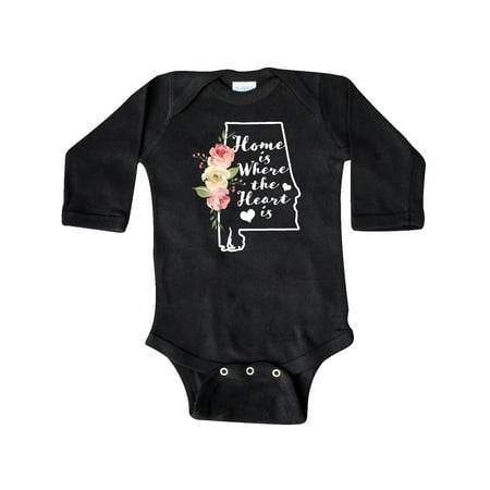 Inktastic Alabama Home Where the Heart is with Watercolor Floral Gift Baby Boy or Baby Girl Long Sleeve Bodysuit
Inktastic Alabama Home Where the Heart is with Watercolor Floral Gift Baby Boy or Baby Girl Long Sleeve Bodysuit