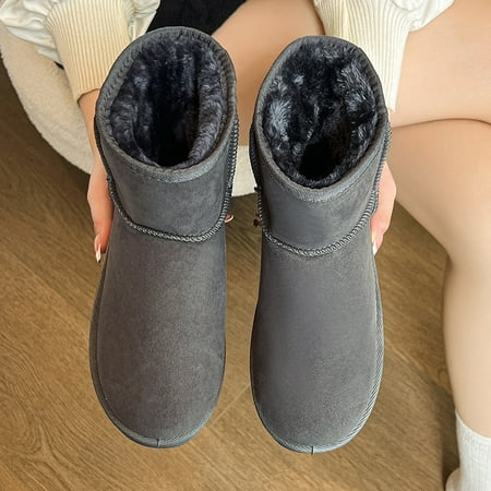 Snow boots women 2024 winter new round head plus size fleece-lined cotton shoes students heel short tube cotton boots
Snow boots women 2024 winter new round head plus size fleece-lined cotton shoes students heel short tube cotton boots
