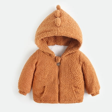 Holiday Savings Clearance 2022! VOBERRY Winter Jacket Newborn Infant Baby Dinosaur Hooded Pullover Tops Warm Clothes Winter Coat Brown 12-18 Months
Holiday Savings Clearance 2022! VOBERRY Winter Jacket Newborn Infant Baby Dinosaur Hooded Pullover Tops Warm Clothes Winter Coat Brown 12-18 Months