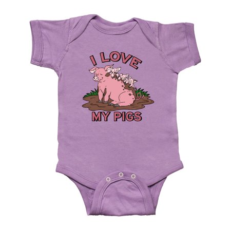 Inktastic I Love My Pigs with Cute Pig Family Gift Baby Boy or Baby Girl Bodysuit
Inktastic I Love My Pigs with Cute Pig Family Gift Baby Boy or Baby Girl Bodysuit