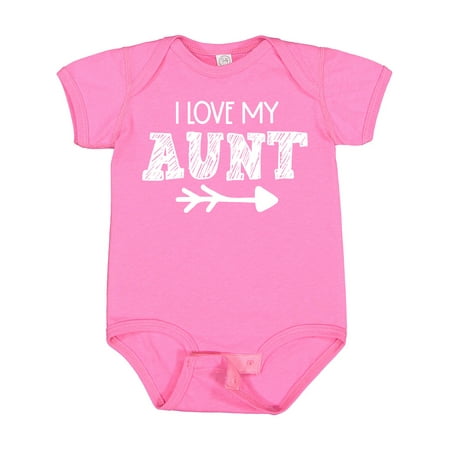 Inktastic I Love My Aunt with Arrow Gift Baby Boy or Baby Girl Bodysuit 
Inktastic I Love My Aunt with Arrow Gift Baby Boy or Baby Girl Bodysuit