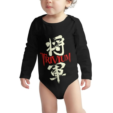 Trivium s Baby Boy Girl Long Sleeve Bodysuit Snap Closure Black 6 Months
Trivium s Baby Boy Girl Long Sleeve Bodysuit Snap Closure Black 6 Months