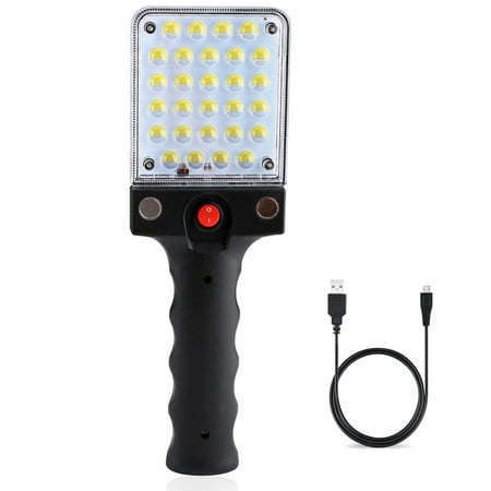 LED 28 SMD Work Light Brightest Flashlight 180° Rotate USB Charging Machine Repair Lamps for Outdoor Emergencies Fishing Cars
LED 28 SMD Work Light Brightest Flashlight 180° Rotate USB Charging Machine Repair Lamps for Outdoor Emergencies Fishing Cars