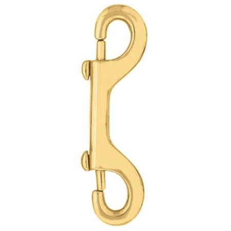 BC00162-SB-4 4 in. Solid Brass 162 Double Snap
