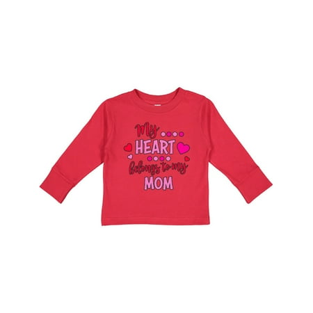 Inktastic My Heart Belongs to my Mom Gift Toddler Boy or Toddler Girl Long Sleeve T-Shirt
Inktastic My Heart Belongs to my Mom Gift Toddler Boy or Toddler Girl Long Sleeve T-Shirt