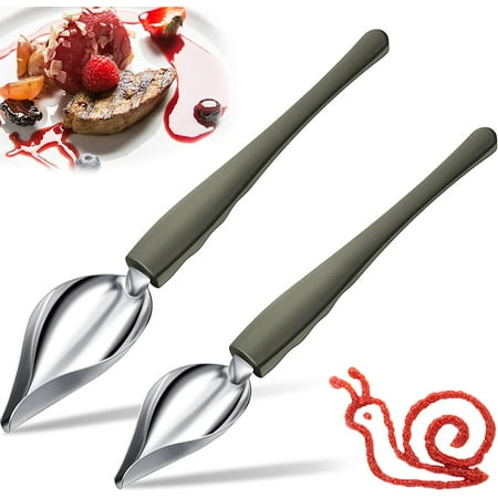 2 Pieces Culinary Precision Drawing Decorating Spoon Set Dessert Decorating Spoons Chocolate Spoon Plated Decorating Pencil Spoon for Decorative Plates Cake Coffee
2 Pieces Culinary Precision Drawing Decorating Spoon Set Dessert Decorating Spoons Chocolate Spoon Plated Decorating Pencil Spoon for Decorative Plates Cake Coffee