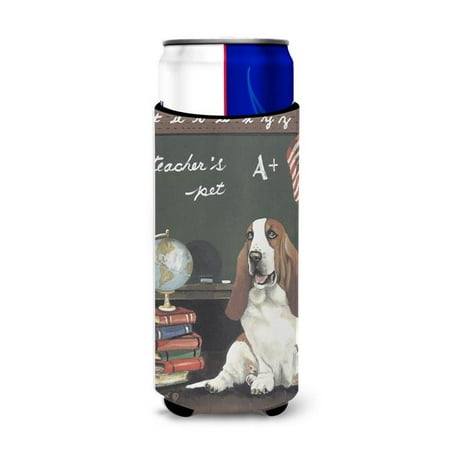 Carolines Treasures PPP3013MUK 12 oz Basset Hound Teachers Pet Ultra Hugger for Slim Cans
Carolines Treasures PPP3013MUK 12 oz Basset Hound Teachers Pet Ultra Hugger for Slim Cans