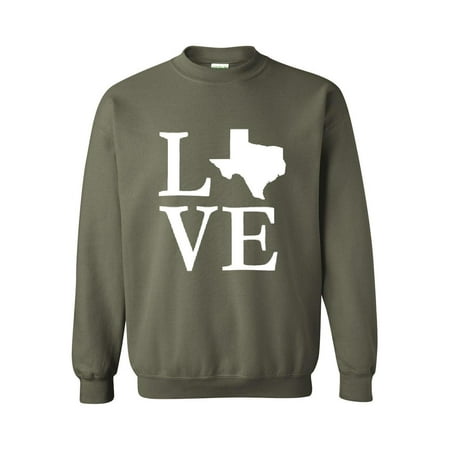 Texas State Flag Unisex Crewneck Sweatshirt