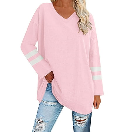 NECHOLOGY Short Sleeve Scrub Jackets Womens Long Sleeve Tops Oversized T Shirts Striped Shirts Crew Long Sleeve Tees Shirt Pink Small
NECHOLOGY Short Sleeve Scrub Jackets Womens Long Sleeve Tops Oversized T Shirts Striped Shirts Crew Long Sleeve Tees Shirt Pink Small