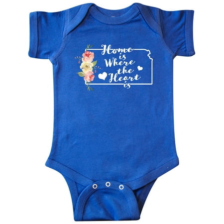 Inktastic Kansas Home is Where the Heart is with Watercolor Floral Gift Baby Boy or Baby Girl Bodysuit
Inktastic Kansas Home is Where the Heart is with Watercolor Floral Gift Baby Boy or Baby Girl Bodysuit