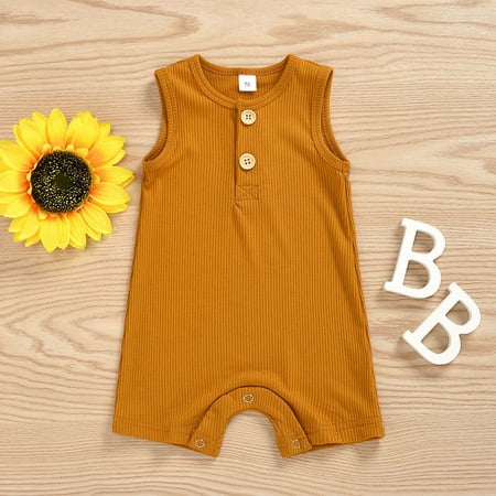 Baby onesie Toddler Kid Baby Girl Summer Soild Sleeveless Jumpsuit Romper Clothes Fragarn
Baby onesie Toddler Kid Baby Girl Summer Soild Sleeveless Jumpsuit Romper Clothes Fragarn