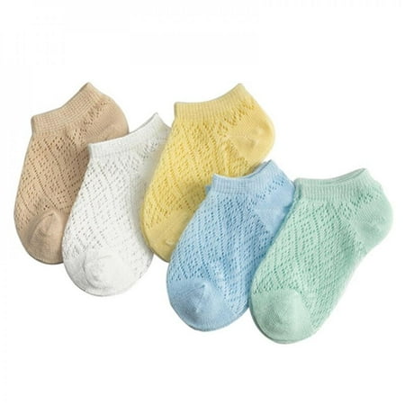 5 Pair Summer Toddler Solid Color Socks Kids Baby Cotton Breathable Mesh Socks Anti Slip
5 Pair Summer Toddler Solid Color Socks Kids Baby Cotton Breathable Mesh Socks Anti Slip