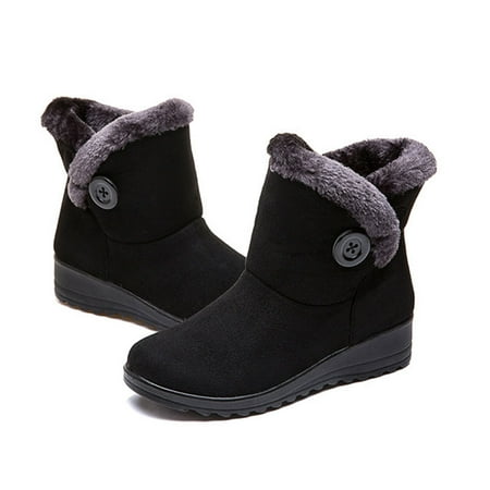 Duretiony Women Winter Warm Ankle Snow Boots Plush Lined Buckle Slip On Soft Loafers New
Duretiony Women Winter Warm Ankle Snow Boots Plush Lined Buckle Slip On Soft Loafers New