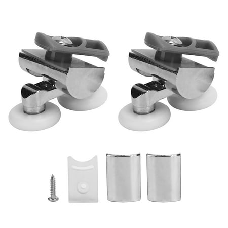 23mm Double Shower Door Rollers Hanging Wheel Pulley Top and Bottom Wheels Bathrooom Supplies