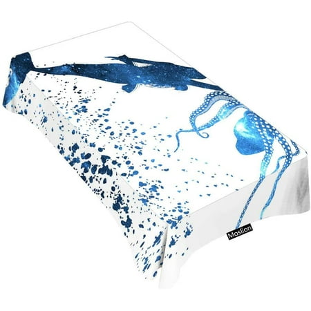Mindunm Decorative Rectangle Table Cloths Octopus and Mermaid Tablecloth Table Cover for Dining/BBQ/Picnic/Coffee Table 60 X 84 Inches
Mindunm Decorative Rectangle Table Cloths Octopus and Mermaid Tablecloth Table Cover for Dining/BBQ/Picnic/Coffee Table 60 X 84 Inches
