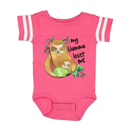 Inktastic My Glamma Loves Me Cute Sloth and Baby Gift Baby Boy or Baby Girl Bodysuit
Inktastic My Glamma Loves Me Cute Sloth and Baby Gift Baby Boy or Baby Girl Bodysuit