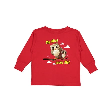 Inktastic My Mimi Loves Me Owl Gift Toddler Boy or Toddler Girl Long Sleeve T-Shirt
Inktastic My Mimi Loves Me Owl Gift Toddler Boy or Toddler Girl Long Sleeve T-Shirt