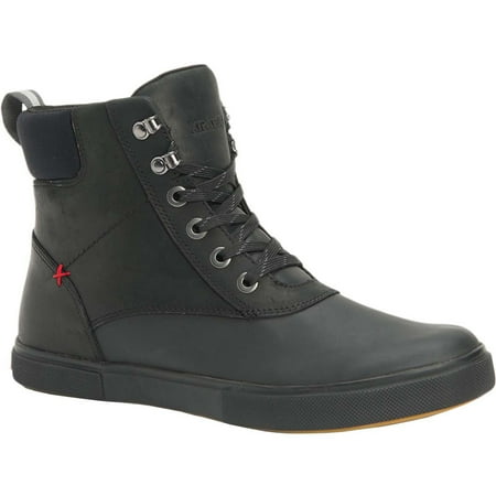Men s 6 in Leather Lace Ankle Deck Boot Size 10.5(M)