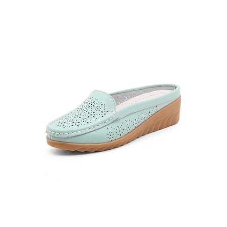 Woobling Womens Sandals Summer Wedges Comfort Slides Daily Nurse Shoe Non-Slip Casual Shoes Slip On Breathable White 7.5
Woobling Womens Sandals Summer Wedges Comfort Slides Daily Nurse Shoe Non-Slip Casual Shoes Slip On Breathable White 7.5
