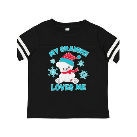 Inktastic Polar Bear My Grannie Loves Me in Santa Hat with Snowflakes Gift Toddler Boy or Toddler Girl T-Shirt
Inktastic Polar Bear My Grannie Loves Me in Santa Hat with Snowflakes Gift Toddler Boy or Toddler Girl T-Shirt